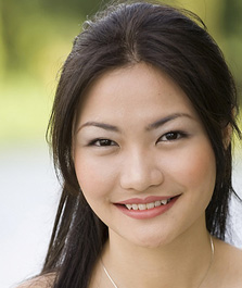 smiling young woman